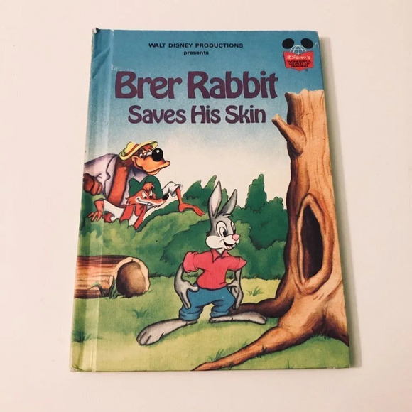 Vintage 1979 Brer Rabbit Saves His Skin  Disney Wonderful World of Reading Book - Picture 15 of 16
